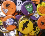 Party On Halloween Buttons