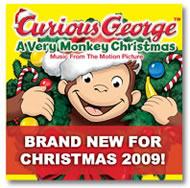 Curious George a very monkey christmas cd