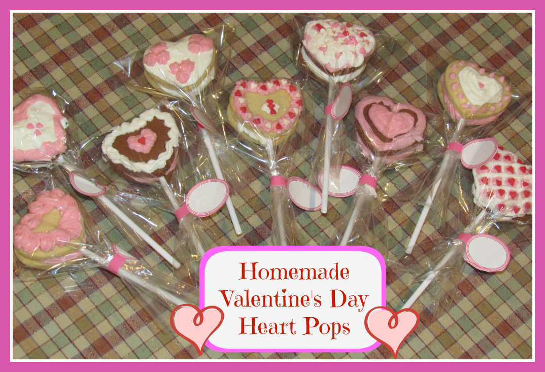 Valentine's Day Wilton Heart Pops