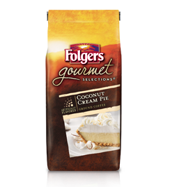 Folgers Gourmeet Coconut Cream Pie