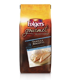 Folgers Gourmet Vanilla Biscotti