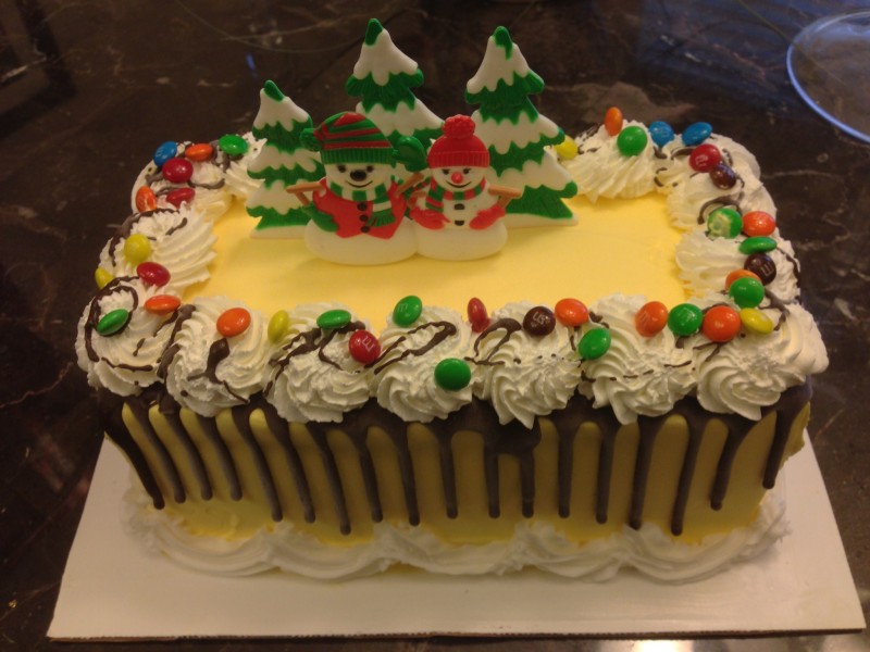 Baskin-Robbins Holiday Cake 2