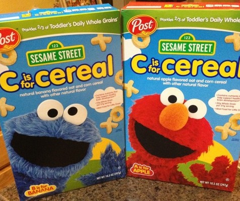 Post Sesame Street Cereal main