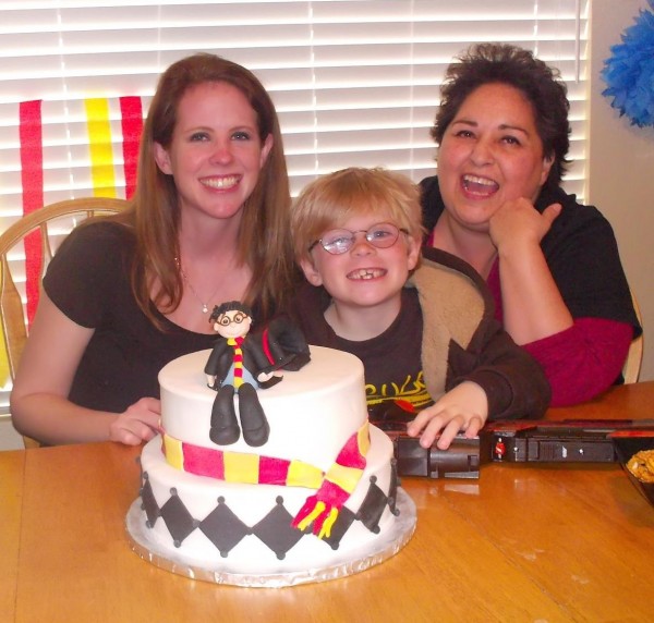 Harry Potter Fondant Birthday Cake 5