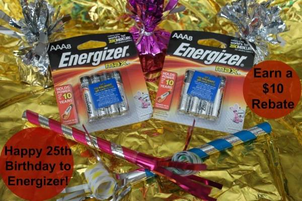 Energizer Bunny's 25th Birthday + $10 Rebate