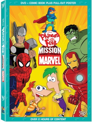 Phineas And Ferb Mission MarvelDVD