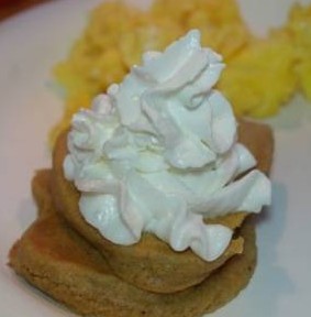 Kid-Friendly Hungry Jack Pumpkin Spice Pancakes with Whipped Cream