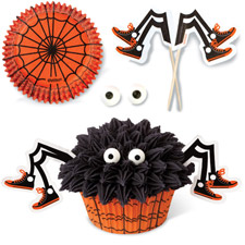Wilton Spooky Spider Cupcakes