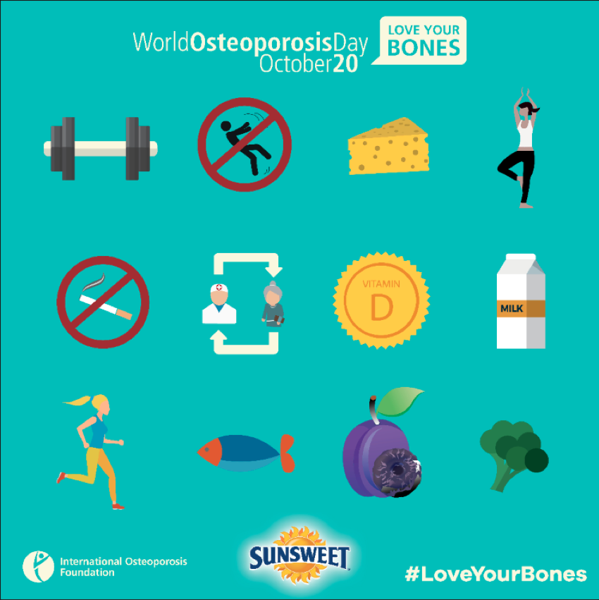 #WorldOsteoporosisDay #Sunsweet #ad